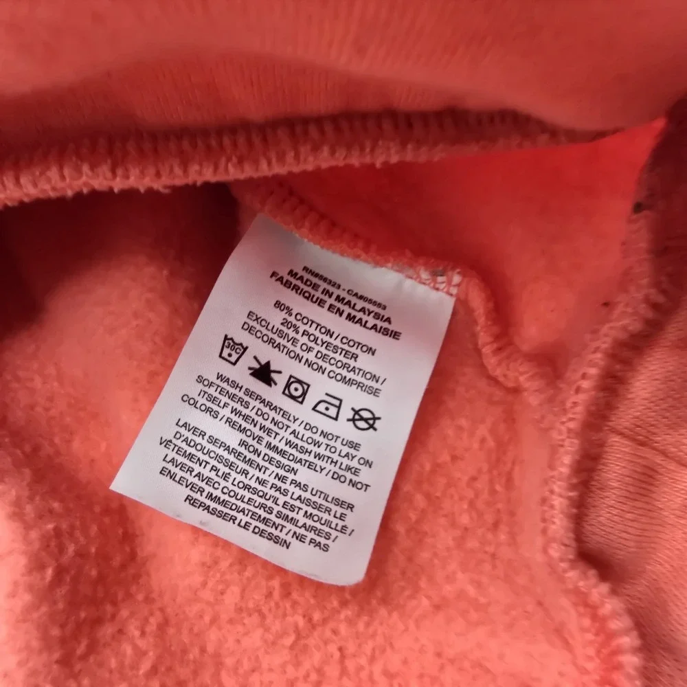 Nike Girls Fleece Coral Hoodie XL Sweater Pullover DC7206-814